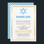 Convites BAR MODERNO MITZVAH INVITE estrela de joia azul-ou<br><div class="desc">por kat massard >> www.simplysweetPAPERIE.com << Um design simples, mas clássico, para a celebração do BAT MITZVAH do seu filho. Uau seus amigos e família com este pequeno número;D Configuração como modelo é simples para você adicionar seus próprios detalhes, adicionar sua foto ou clicar no botão personalizar e você pode...</div>