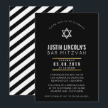 Convites BAR MODERNO MITZVAH legal classe negrito mínimo pr<br><div class="desc">pelo kat massard >> kat@simplysweetPAPERIE.com <<< design de convite de tendência para o BAR do seu filho MITZVAH Setup como modelo, é simples você adicionar seus próprios detalhes ou clicar no botão personalizar e você pode adicionar ou alterar texto, fontes, tamanhos etc. DICA: 1. Para alterar/mover gráficos / alterar a...</div>