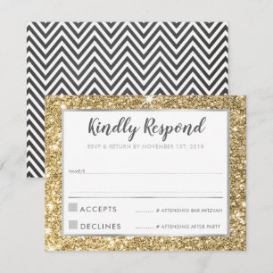 Convites BAR MODERNO MITZVAH obrigado sua brilha legal de o