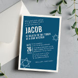 Convites Bar NEGRITO MITZVAH marinho de ângulo moderno simp<br><div class="desc">por kat massard > WWW.SIMPLYSWEETPAPERIE.com Ame o design,  mas gostaria de ver algumas mudanças - outro esquema de cores,  produto,  adicionar uma foto ou adaptado para uma ocasião diferente - não me preocupes simplesmente me contatar - estou feliz em ajudar! - - - -</div>