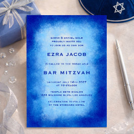 Convites Bar Personalizado Bat Mitzvah de Quadro de Cores A