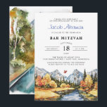 Convites Bar Russo de Autumn Mitzvah<br><div class="desc">Facilmente personalizado e enviado em um salto! Receba os convites perfeitos para o bar mitzvah para a sua celebração como este design de madeira rústico que é Trendy e na moda. Adicione seu texto personalizado a este design usando as caixas "Editar este modelo design" no lado direito do item, ou...</div>