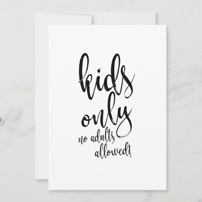 Convites Barato de caligrafia Mesa (Frente)