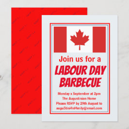 Convites BARBECUE DE CHURRASCO NO DIA ÚTIL Canadá Sinalizad