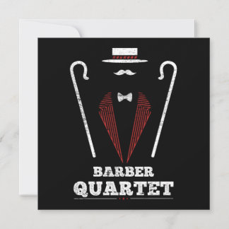 Convites Barbershop Quartet Costume Singing Uniform Gift
