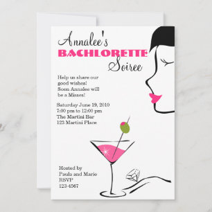 Convites Barclorette Martini Soiree