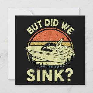 Convites Barco Engraçado, Mas Será Que Fizemos Um Cheiro Pa