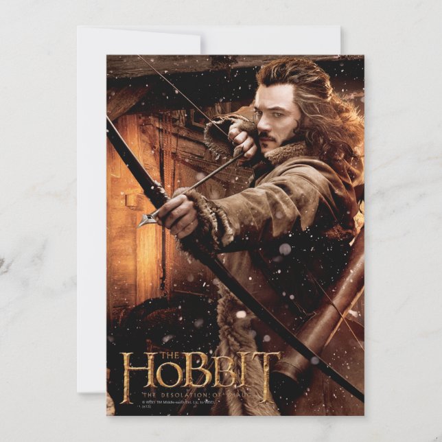 Convites BARD BOWMAN™ e Characters Movie Poster (Frente)