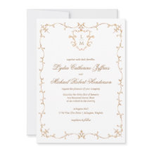 Barroco Crest | Casamento Monograma