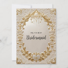 Convites Barroco Royale Invitation Suite: Grandeur Dourado