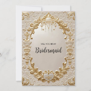 Convites Barroco Royale Invitation Suite: Grandeur Dourado