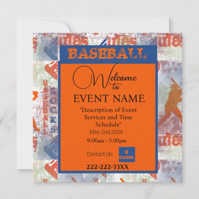 CONVITES BASEBALL (Frente)