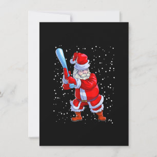 Convites Baseball Christmas Shirt Men Boys Softball Santa C