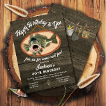 Convites Bass Fisheries Funny cantando aniversário<br><div class="desc">Engraçado Pescar Festa de aniversário temática com um Bass te dando boas vindas à festa com a canção de aniversário feliz! Fundo de pranchas de madeira esverdeada e escura. Maravilhoso para uma festa com um tema de aventura ao ar livre e desportivo em qualquer idade do gênero! Para fazer mais...</div>