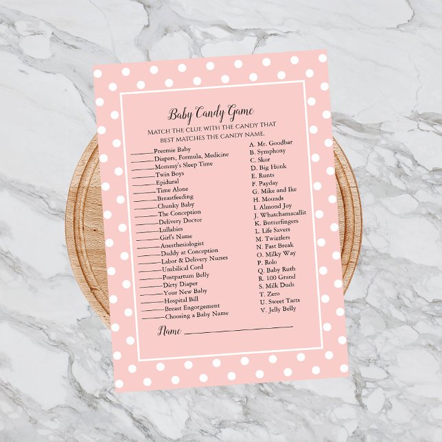 Convites Basta um jogo de Chá de doce, Arco rosa, bonito (Criador carregado)