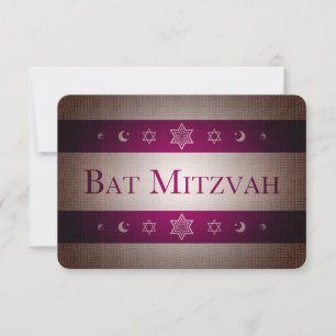 Convites Bastão Mitzvah