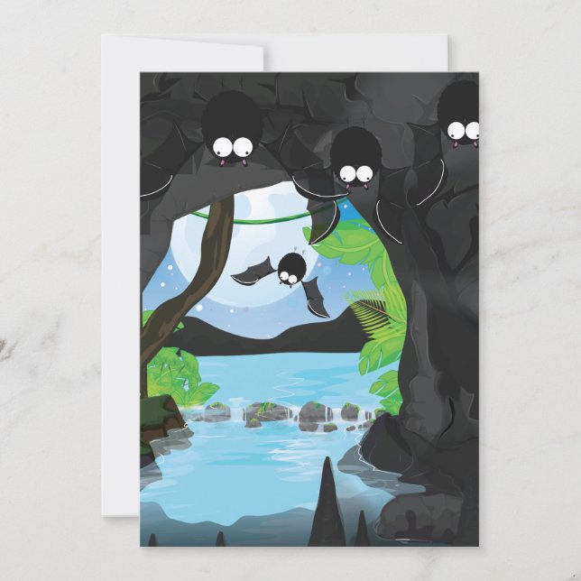 Convites Bat Cave (Frente)