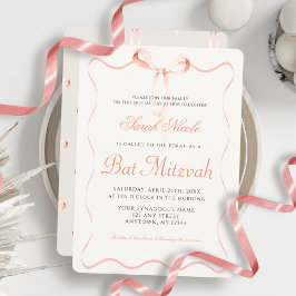 Convites Bat Mitzvah