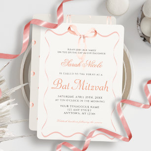 Convites Bat Mitzvah