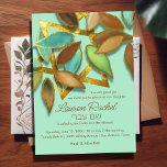 Convites Bat Mitzvah Aqua Brown Watercolor Pets sobre Star<br><div class="desc">Bat Mitzvah Aqua Brown Watercolor Petals sobre o Bar de Estrela Mitzvah e conjuntos de convites Bat Mitzvah projetados por Umua. Impresso e enviado pela Zazzle ou seus parceiros.</div>