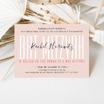 Convites BAT MITZVAH - moderna tipografia da camada rosa<br><div class="desc">por kat massard >> kat@simplysweetPAPERIE.com << CONTACT ME para texto personalizado ou para adicionar quaisquer linhas em Hebraico Ame o design, mas gostaria de ver algumas mudanças - outro esquema de cores, produto, adicionar uma foto ou adaptado para uma ocasião diferente - sem preocupações me contate - estou feliz em...</div>