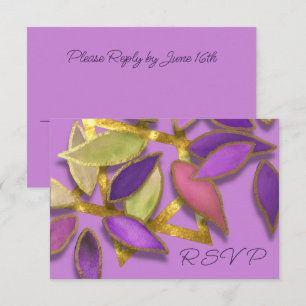 Convites Bat Mitzvah Purple Pink Watercolor Estrela