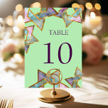 Convites Bat Mitzvah Star do Número da Tabela David<br><div class="desc">Conjuntos de convites para o bar Mitzvah e Bat Mitzvah desenhados por Umua. Impresso e enviado pela Zazzle ou seus parceiros.</div>