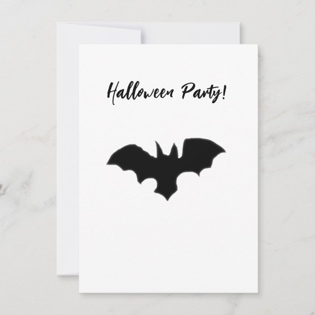 Convites Bat Voador (Frente)