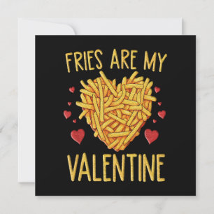 Convites Batatas Fritas São Meu Dia dos Namorados