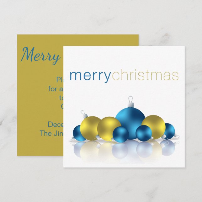 Convites Bateria de Natal (Frente/Verso)