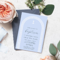 Batismo azul de arco-chave grego