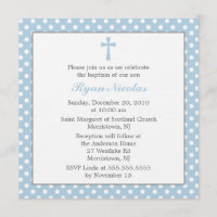 Batismo Bolinhas Azul