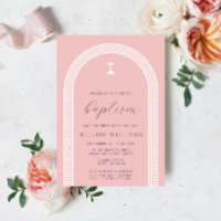 Batismo com Rosa do arco-chave grego