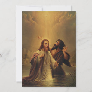 Convites Batismo de Jesus Cristo