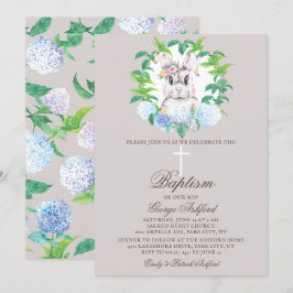 Convites Batismo de Páscoa neutro por gêneros