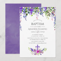 Batismo Floral Ultra Violet ou Christening