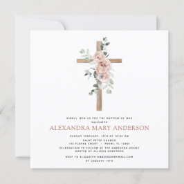 Convites Batismo Greenerescente Rosa Rosa Rosa Rosa Rosa Cr