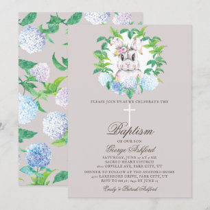 Convites Batismo Páscoa neutro em razão do sexo