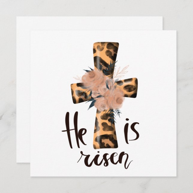 Convites Batismo religioso cristão (Frente/Verso)