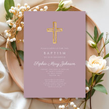 Batismo religioso religioso religioso Roxo-Roxo