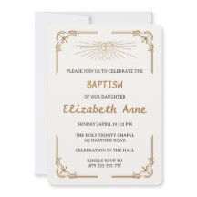 Batismo Tradicional para Filha Cruz de Ouro