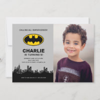 Batman - Cidade de Gotham | Boys Birthday - Foto