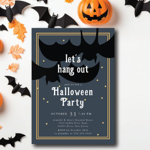 Convites Batty Bash Vamos Saindo Do Dia das Bruxas