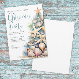 Convites Beach Christmas Party