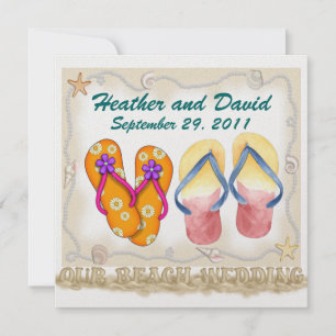 Convites Beach Wedding