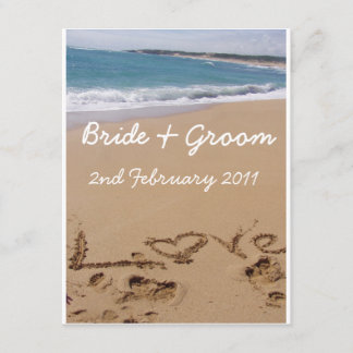 Convites Beach Wedding