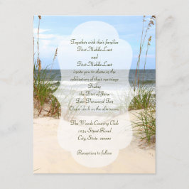 Convites Beach Wedding
