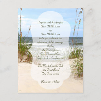 Convites Beach Wedding
