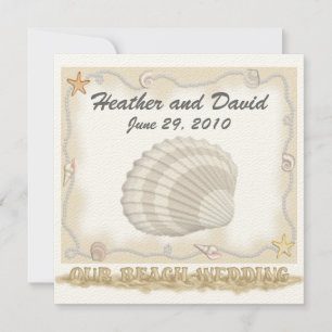 Convites Beach Wedding