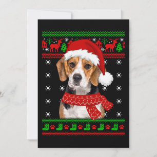 Convites Beagle Dog Febre Doce Natal Puppy Dog Lover